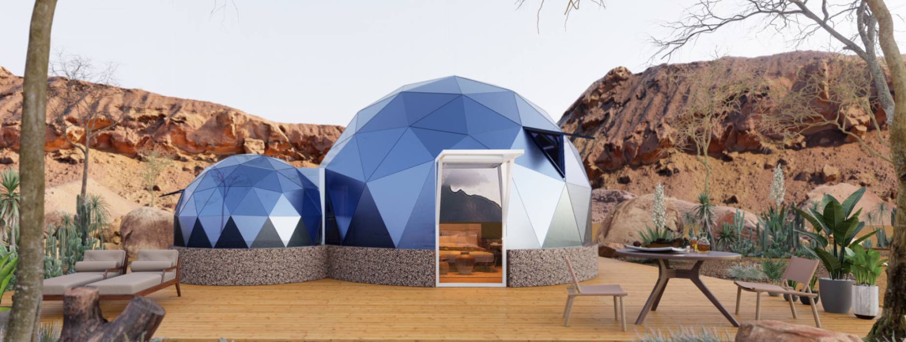 香格里拉县球形智能光伏玻璃星空房